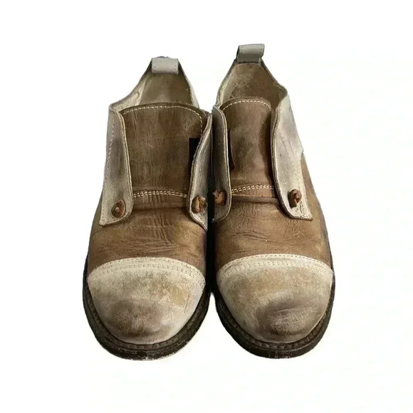 Freebirds Mabel Slip On Oxford Shoes Size 7 - Picture 3 of 10